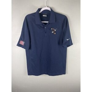 Fore Play Golf Polo Nike X Barstool Polo U.S Flag Eagle Shirt Ryder Cup Medium